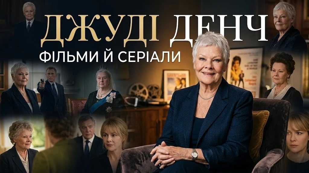 Що дивитись: фільми й серіали Джуді Денч Що дивитись: фільми й серіали Джуді Денч